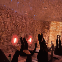 Restorative Yoga In A Salt Cave At Room & Pillar With Guided Mediation!!