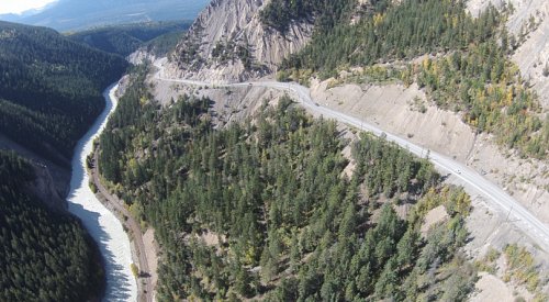 Hwy 1 to see spring closures, delays as crews finish Kicking Horse Canyon work